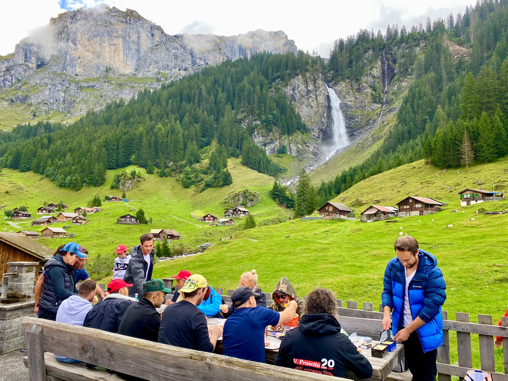 Cooking Session in the Swiss Alps